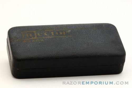 1940s Schick Gold SE Injector Bakelite Handle Set + Black Case