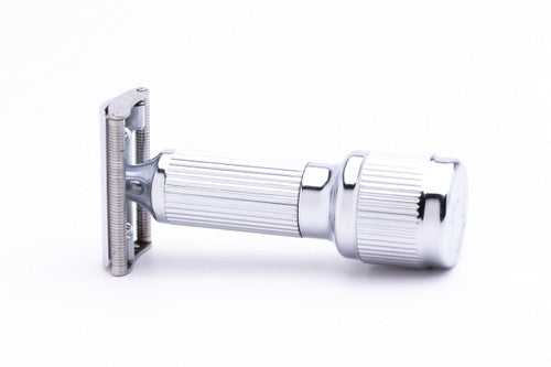 1940's Vintage Stahly Live Blade Wind Up Vibrating DE Safety Razor