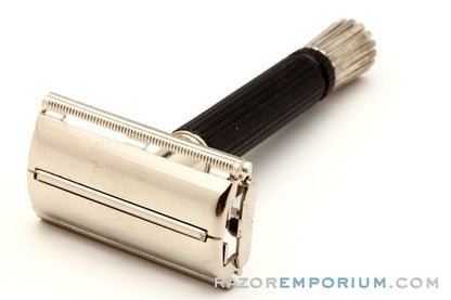 1979 Z4 Gillette Black Handle Super Speed Safety Razor