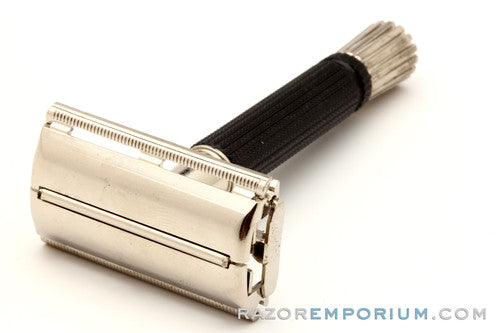 1979 Z4 Gillette Black Handle Super Speed Safety Razor