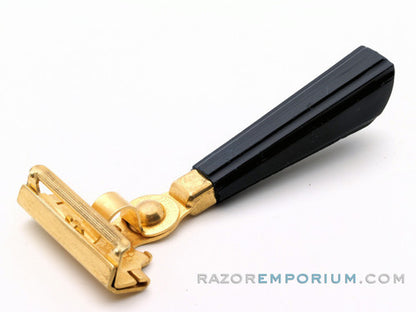 1935-45 Eversharp Schick Black Injector SE Razor Type E