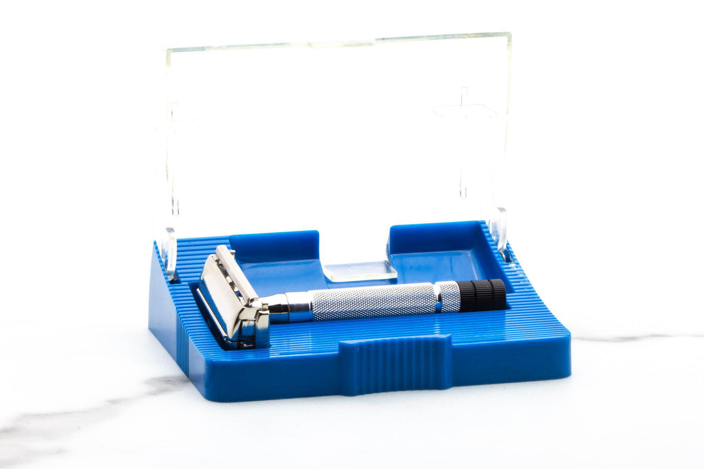 1951 W4 Gillette Black Tip Super Speed in Blue Styrene Case | Original Condition