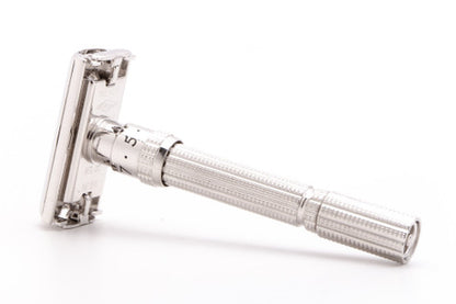 1968 N1 Gillette Slim Adjustable Safety Razor  | Rhodium Revamp