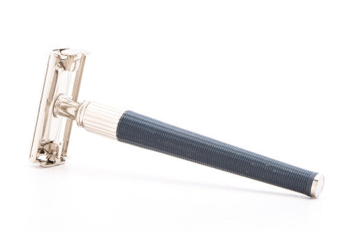 1970 P4 Gillette Knack TTO Double Edge Safety Razor | Factory Nickel Revamp