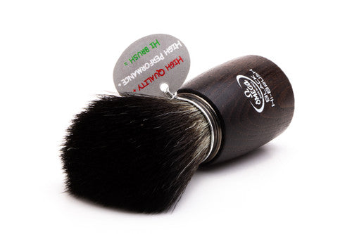Omega 0196712 HI-BRUSH Synthetic Shaving Brush
