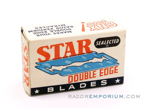Star Double Edge Blades w/ Box - New Old Stock (NOS) Razor Blades