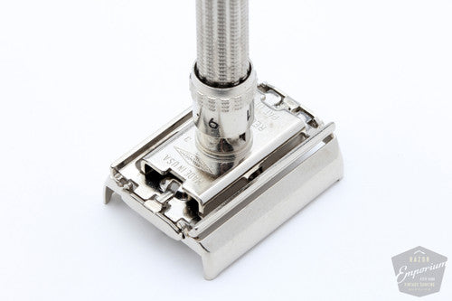 1964 Gillette J3 Slim Adjustable Double Edge Safety Razor
