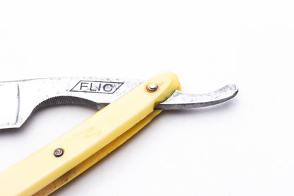 6/8" Vintage Restored Flic SilverSteel Straight Razor