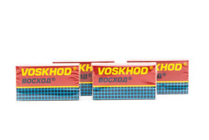 Voskhod Teflon Coated Double Edge (DE) Blades
