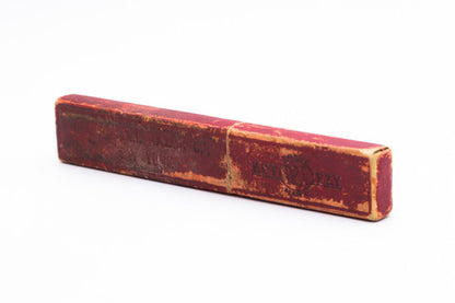 9/16" Blue Steel Razor Co NY Straight Razor Germany