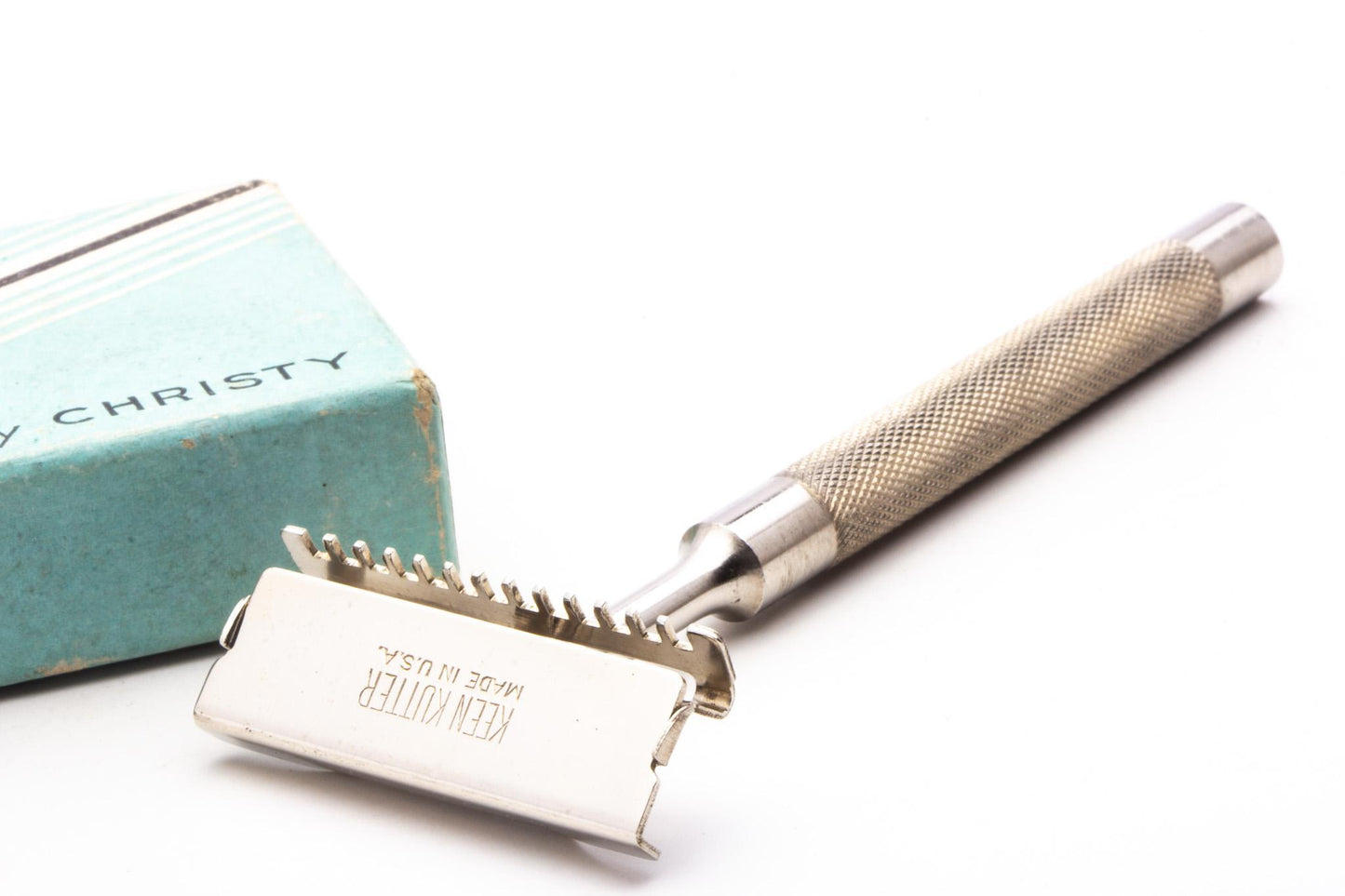 1920's Christy Keen Kutter Open Comb Single Edge Safety Razor | Original Condition