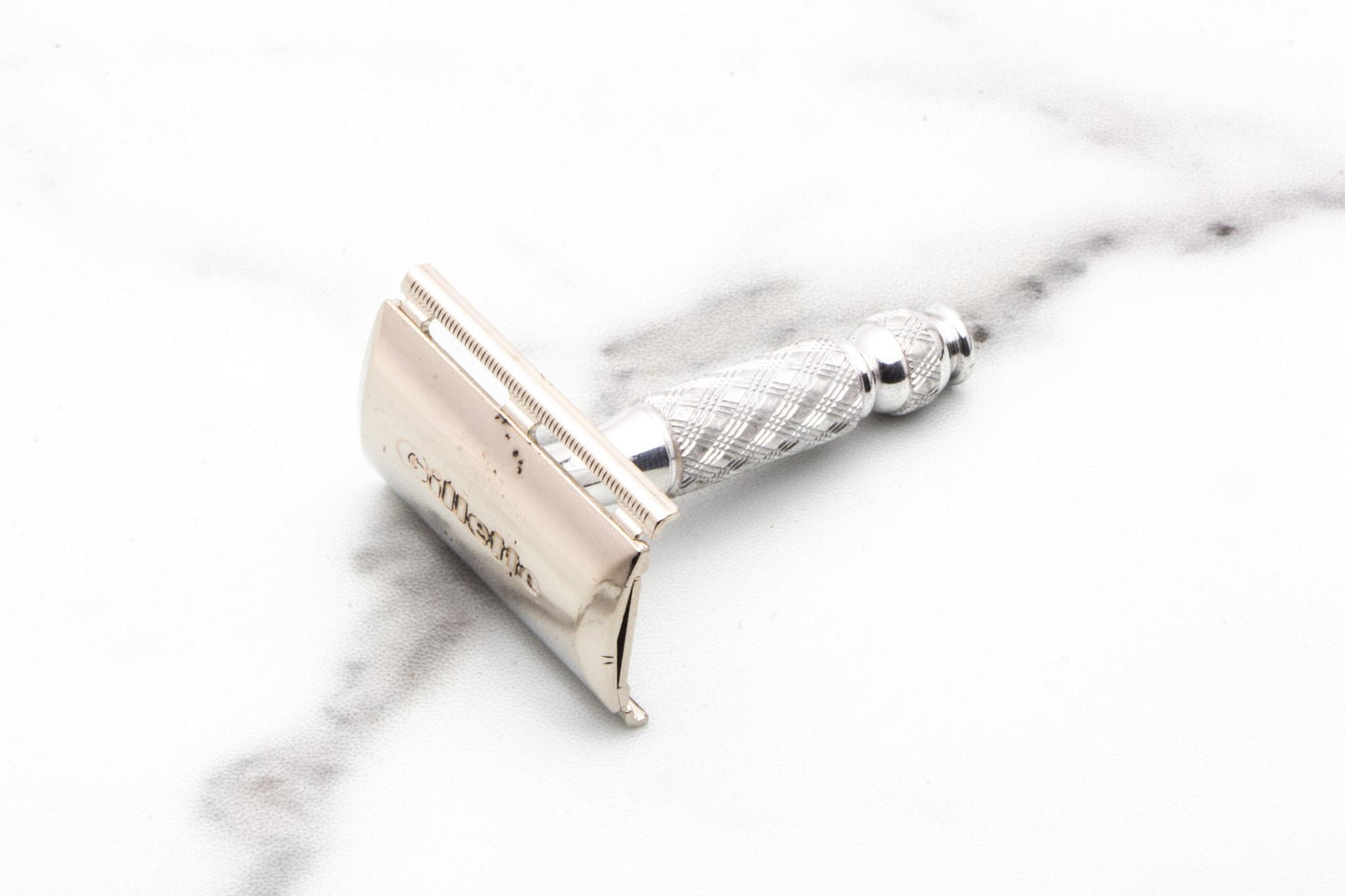 1973 T4 Gillette Spiral Ball End Tech Travel Safety Razor | Original Condition