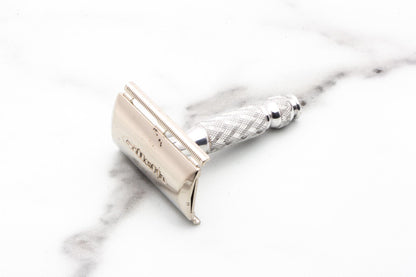1973 T4 Gillette Spiral Ball End Tech Travel Safety Razor | Original Condition