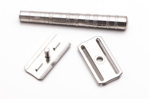 Henson Ti22 Titanium Double Edge Safety Razor | Aggressive