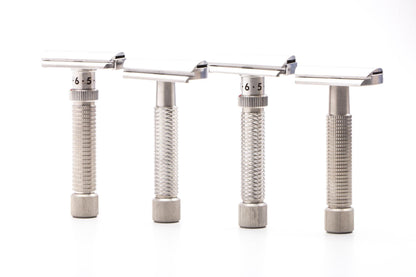 Rex Supply Co. | Envoy Three Piece Stainless Steel Double Edge Safety Razor