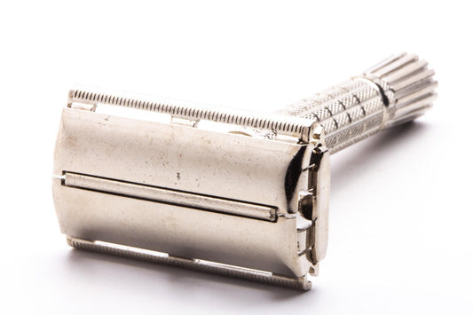 1964 J4 Gillette Flare Tip Super Speed Safety Razor | Original Condition