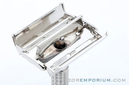 1959 Gillette Flare Tip Regular Super Speed Safety Razor | Nickel Revamp