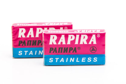 Rapira Super Stainless Double Edge (DE) Blades