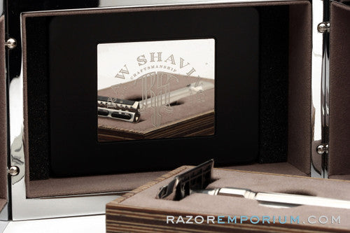 Raw Shaving RS-18 Clear Cut Stainless Steel Safety Razor with Lubricating Strips