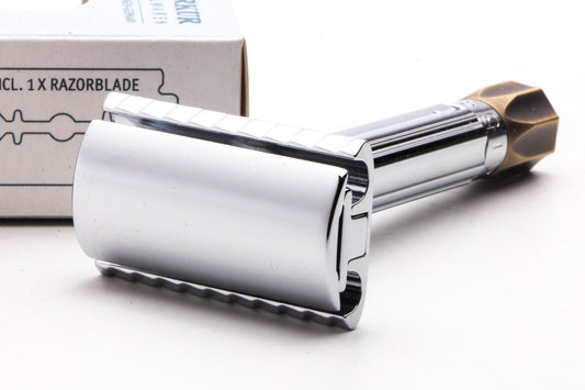 Merkur | 50c Progress With Brass Knob Handle