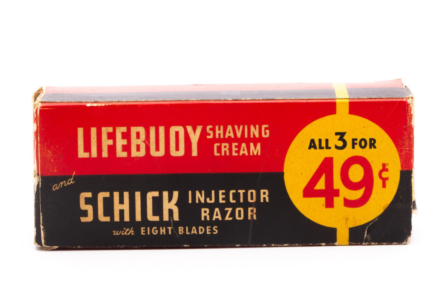 Schick Injector Razor with 8 Blades & LifeBuoy Shaving Cream Set | Original Condition