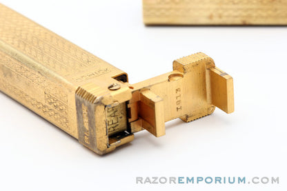 1930's Schick Type C3 Gold Repeating Injector Razor