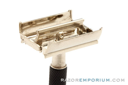 1986 Gillette Black Handle Super Speed Safety Razor G3