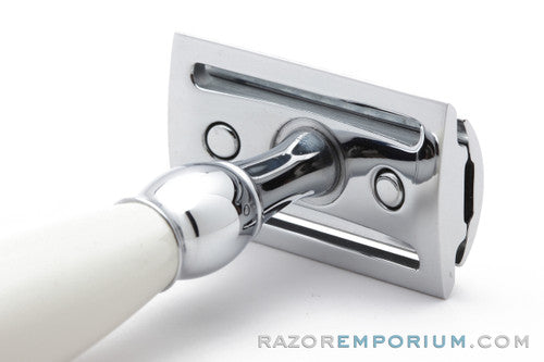 MÜHLE Sophist R 84 SR - Porcelain Long Handle Safety Razor