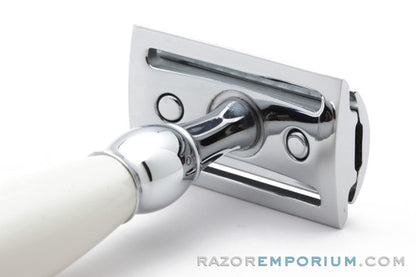 MÜHLE Sophist R 84 SR - Porcelain Long Handle Safety Razor