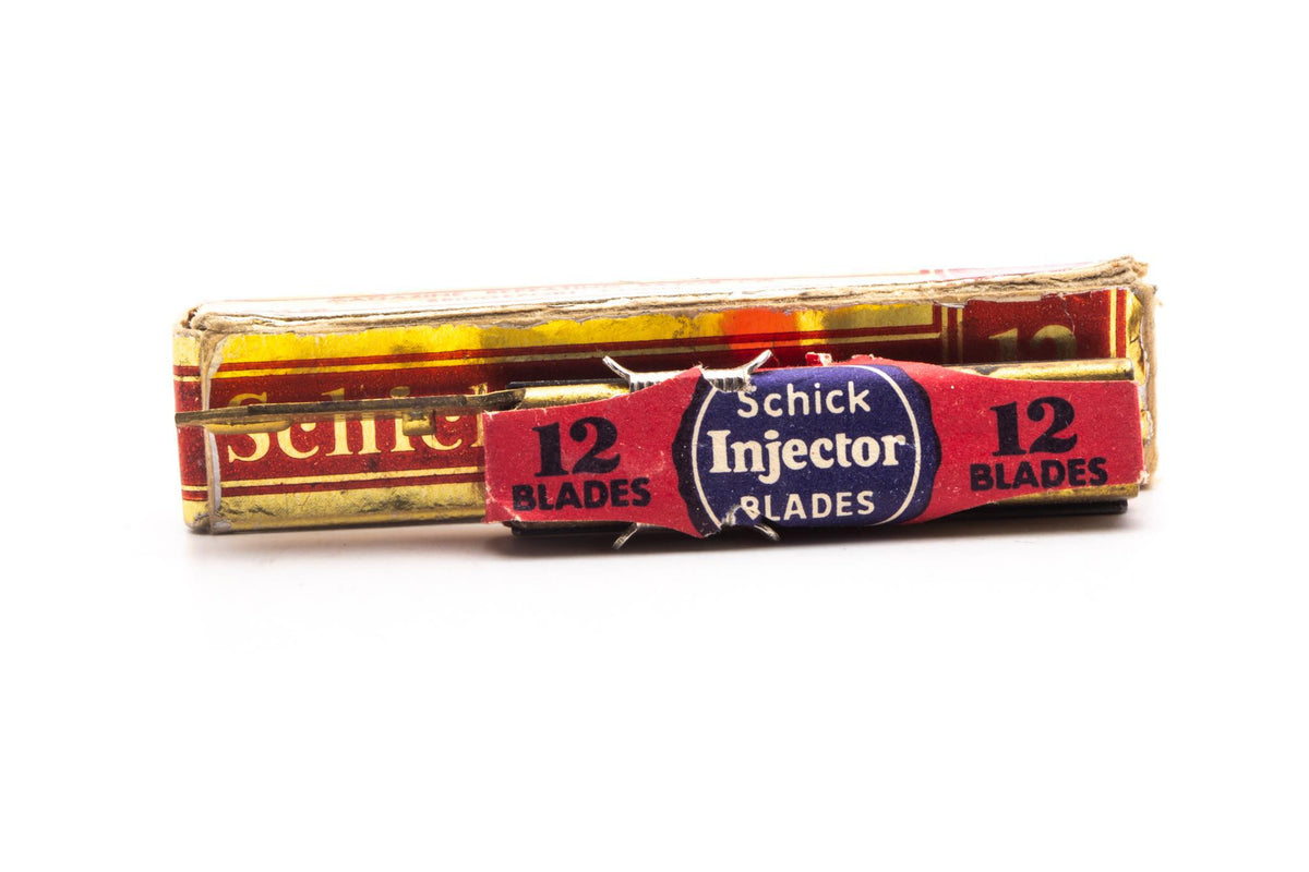 12 Razor Blades Schick Injector - 12 Razor Blades | Original Condition – Razor Emporium