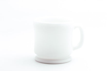 Vintage White Wet Shaving Mug