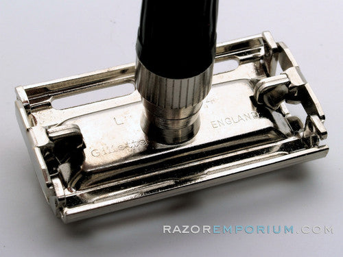 1966 L4 Gillette Knack TTO Double Edge Safety Razor - Made in England