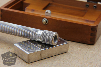 1920 Gillette Big Fellow DE Safety Razor Nickel Revamp