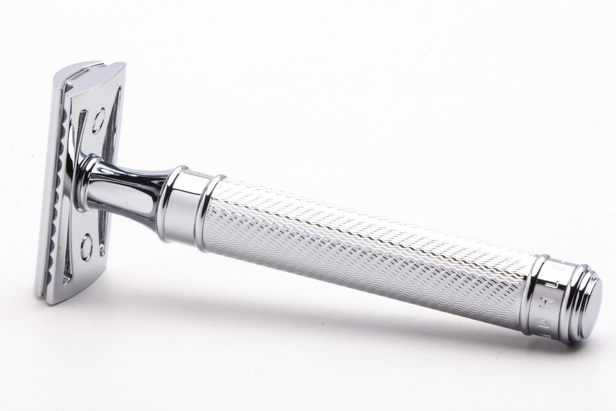 R89 Razor MÜHLE | R89 Grande Chrome Closed Comb Safety Razor – Razor Emporium