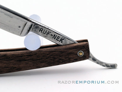 4/8" W.L. Buck Co. "Ruf Nek" Straight Razor w/ Black Walnut Scales | Germany