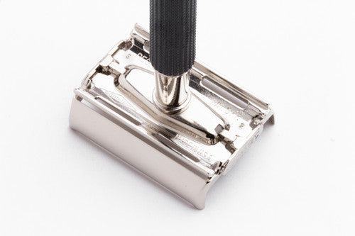 1972 Gillette Black Handle DE Super Speed  Safety Razor  S2