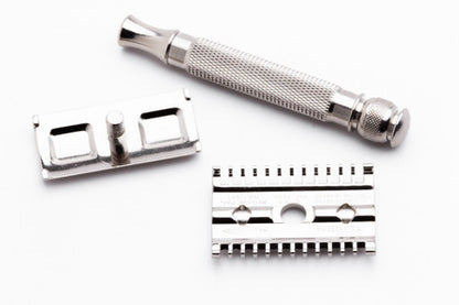 1930's Gillette Goodwill DE Safety  Razor Nickel Revamp