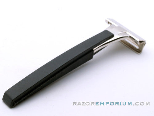 1980's Schick Single Edge Injector Razor w/ Black Handle