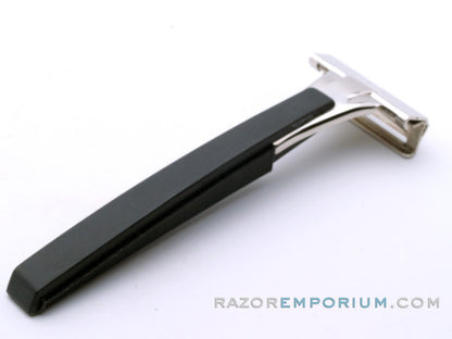 1980's Schick Single Edge Injector Razor w/ Black Handle