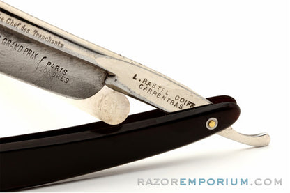 5/8" L. Rastel Coiff. Carpentras No. 5 Frameback Straight Razor | France