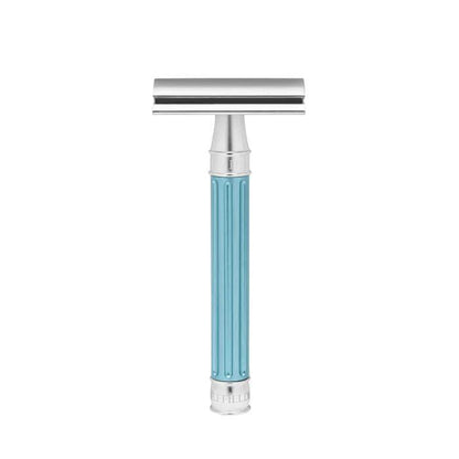 Edwin Jagger | 3ONE6 Stainless Steel Safety Razor - Light Blue