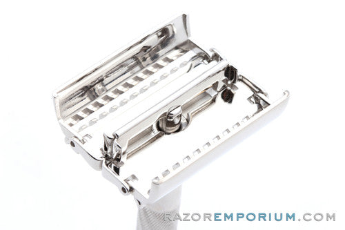 1930's Gillette British Aristocrat #47 Safety Razor - Rhodium Revamp
