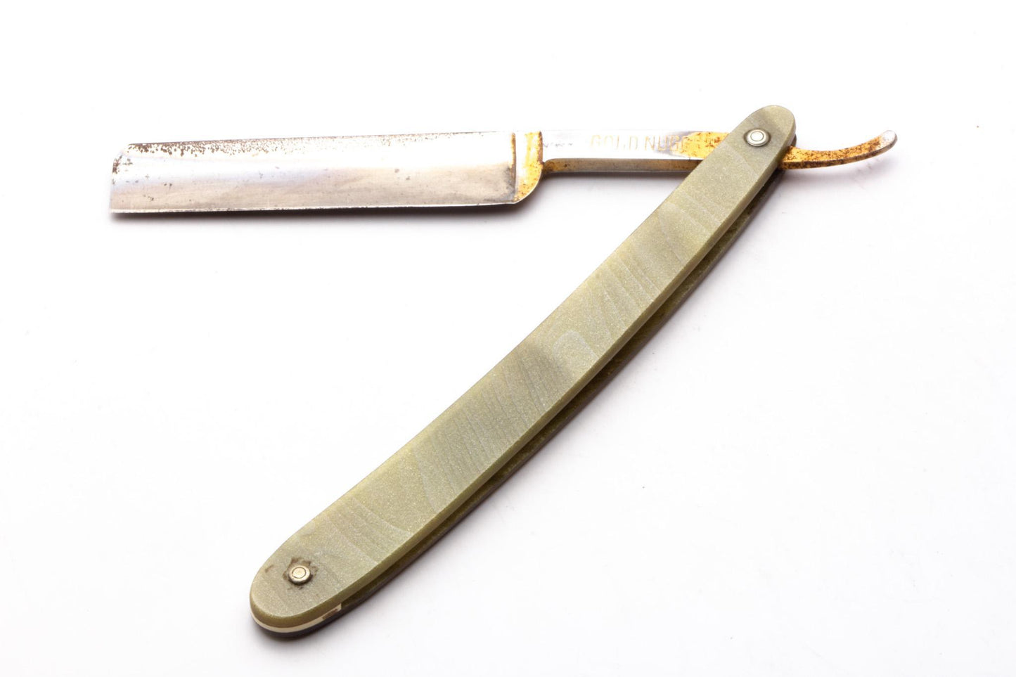 5/8" Gold Nugget W.R Case & Sons Classics on Clearance Straight Razor