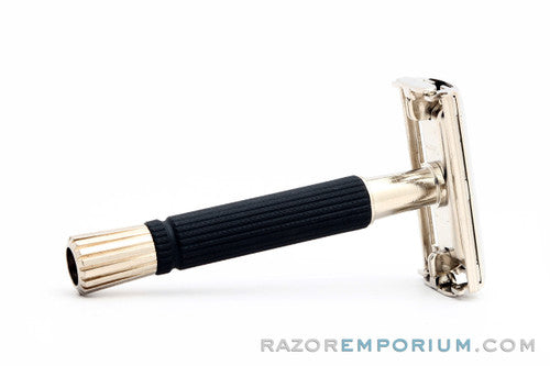 1988  I1 Gillette Black Handle Super Speed Safety Razor