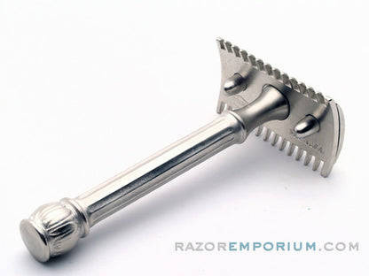 1910s Gillette Ball End Old Type Razor | Nickel Revamp