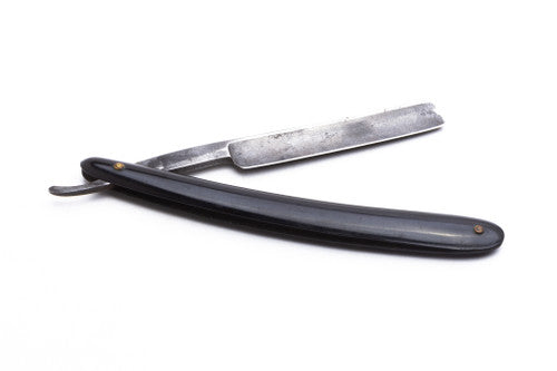 5/8" Torrey Razor Co. Classics on Clearance Straight Razor With Black Scales