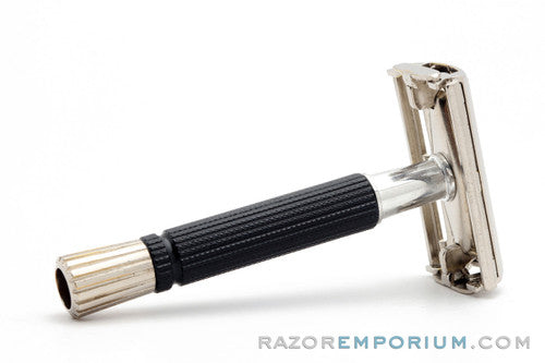 1969 Gillette Black Handle Super Speed Safety Razor O3