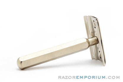 1960s Double Edge Safety Razor Factory Nickel Revamp