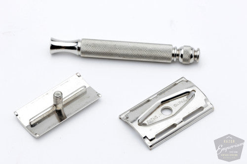 1947-51 Gillette Ball End Tech Razor Electro Etched Logo