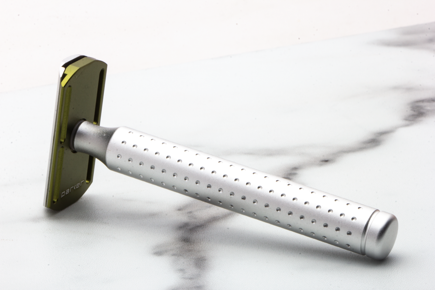 Parker | AeroShave Long Handle Aluminum Double Edge Safety Razor